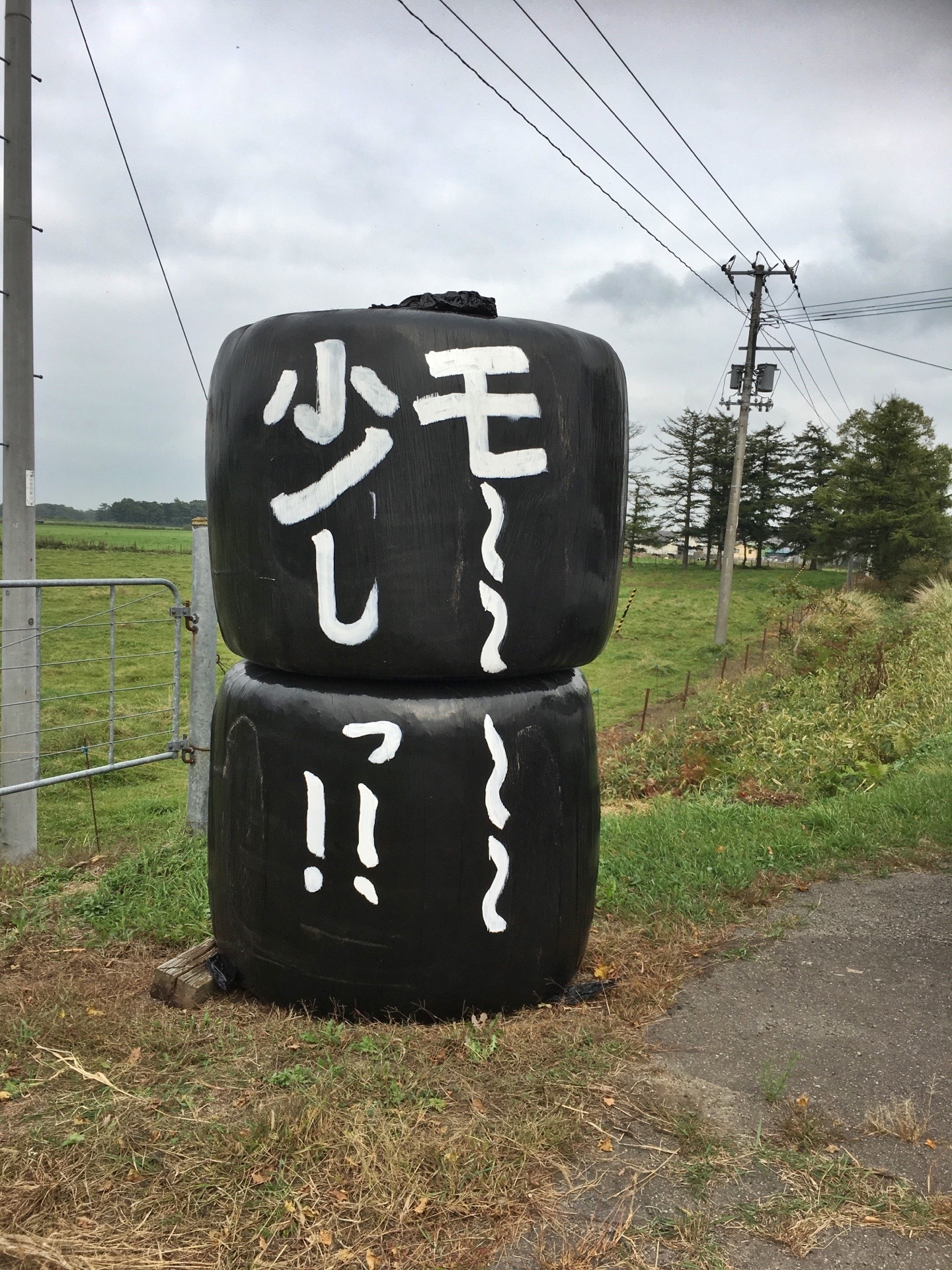 モ～～～～少しっ！！